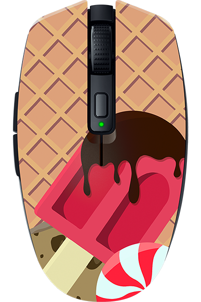 Orochi V2 Custom Design - Community, Ice Cream Red