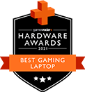 GamesRader - Hardware Awards 2021 - Best Gaming Laptop logo